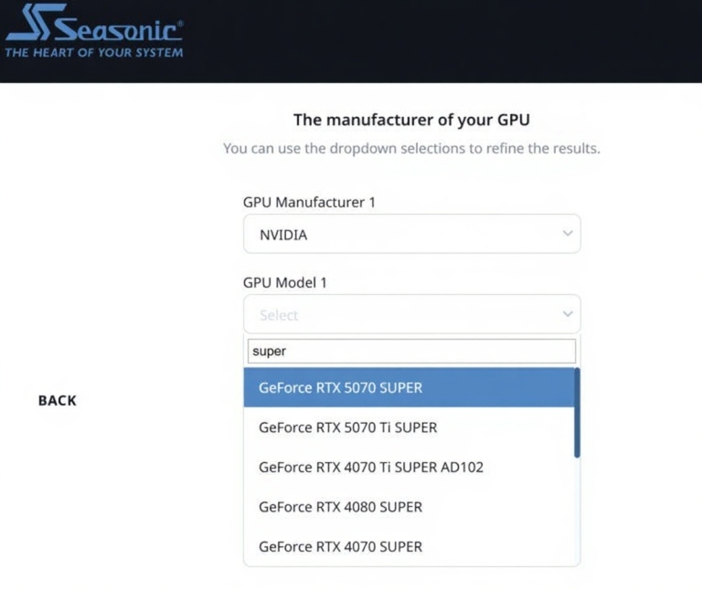SEASONIC anticipe la sortie des RTX5000 SUPER seasonic-nvidia-rtx50-super